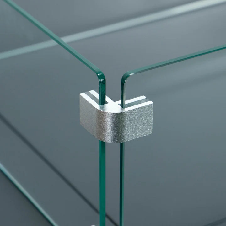 Singapore Aluminum Outdoor Gas Firepit Table