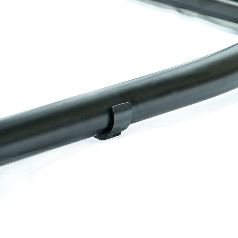 Double Swing Egg Chair with Premium Cushions & Stand in Black